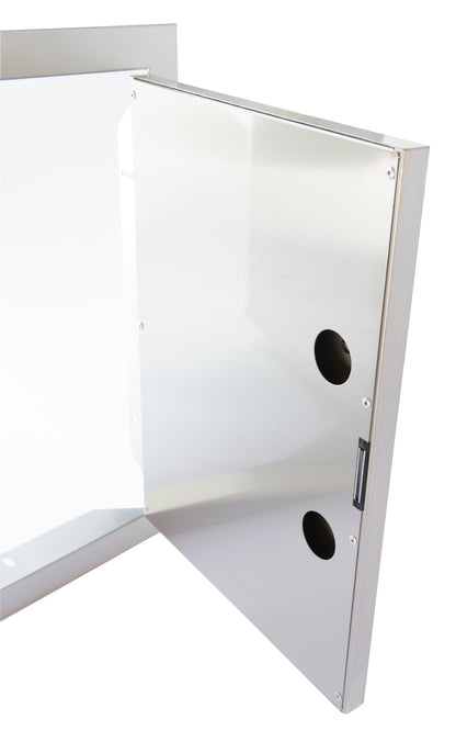 double insulated door