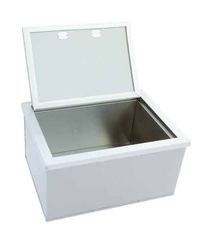 ice chest open